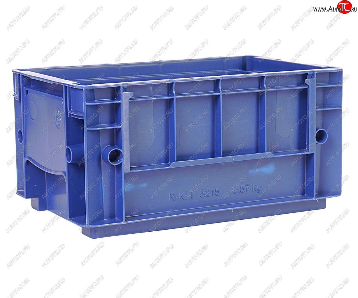 419 р. Ящик полимерный многооборотный 297х198х147.5мм синий IPLAST IPLAST ip-378860  с доставкой в г. Майкоп
