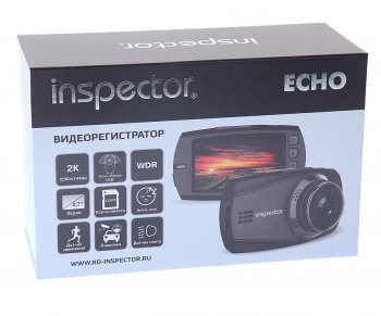 7 999 р. Видеорегистратор INSPECTOR INSPECTOR echo qhd INSPECTOR echo qhd  с доставкой в г. Майкоп. Увеличить фотографию 5