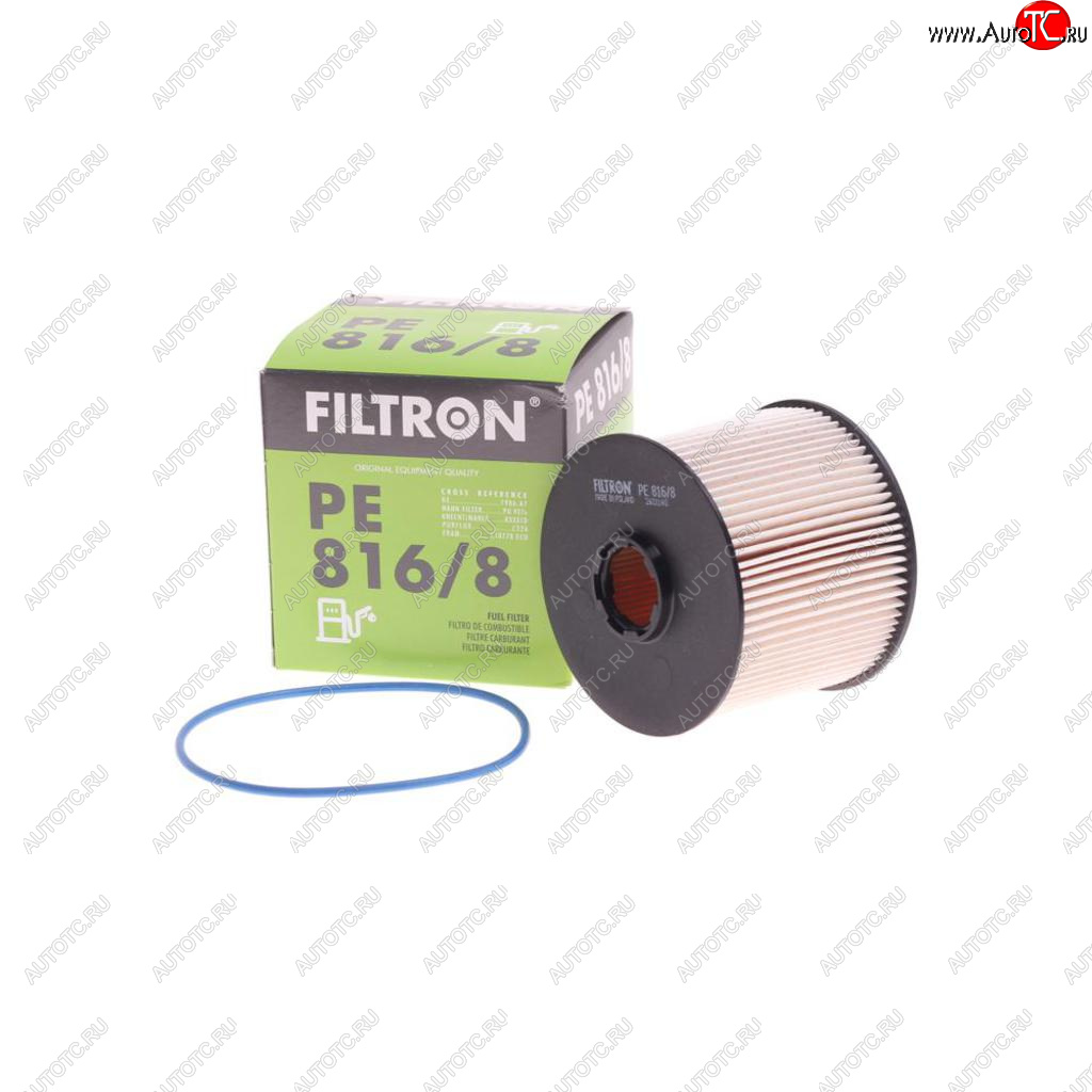 1 169 р. Фильтр топливный PEUGEOT 308,407 (09-10) CITROEN C4 (09-),C5 FILTRON FILTRON pe8168  с доставкой в г. Майкоп