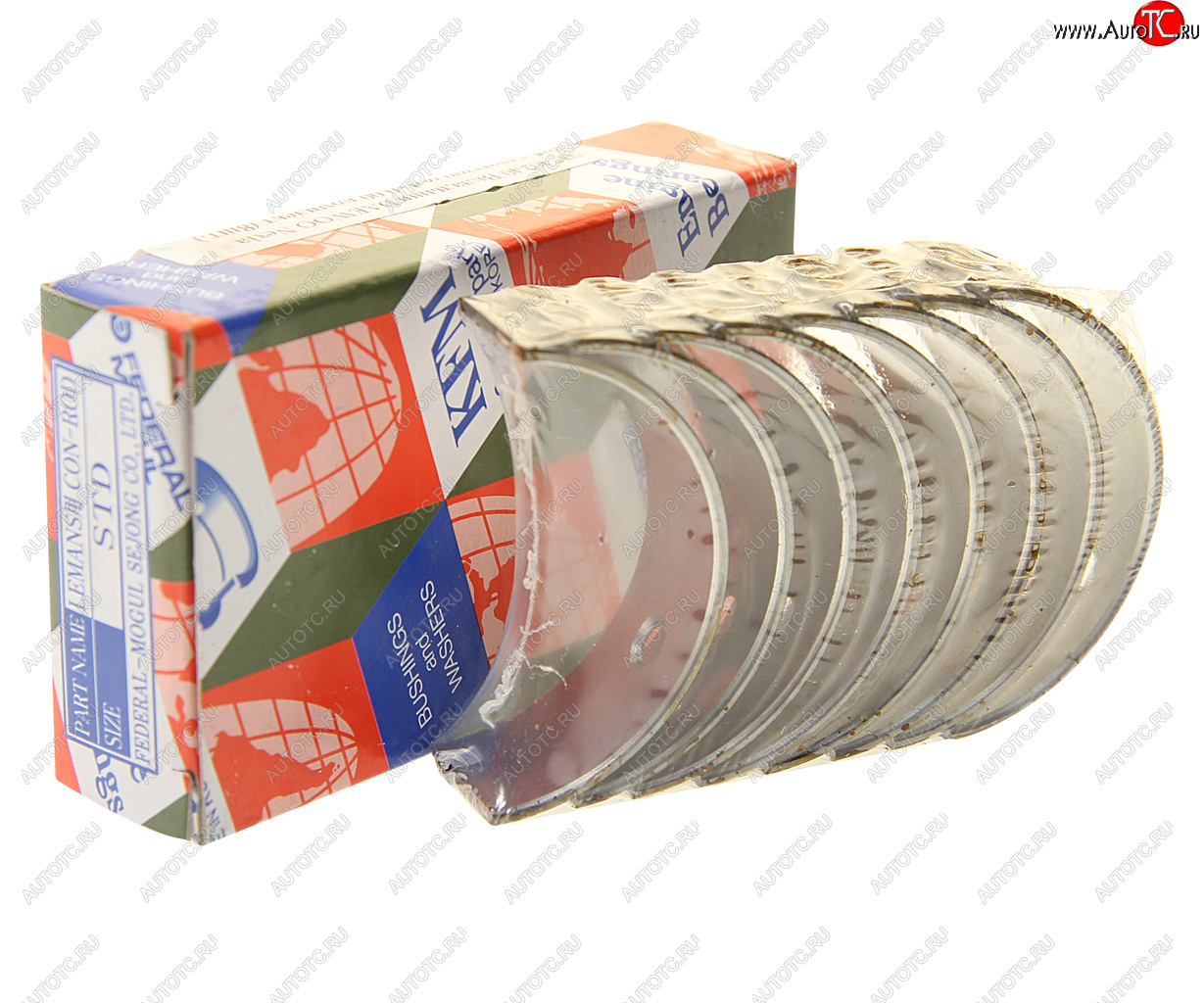 1 049 р. Вкладыши DAEWOO Nexia (95-) шатунные d+0.00 комплект (8шт.) KFM KFM 93740240  с доставкой в г. Майкоп