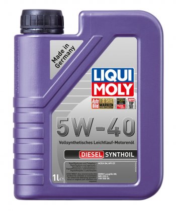 2 199 р. Масло дизельное DIESEL SYNTHOIL 5W40 синт.1л LIQUI MOLY LIQUI MOLY 1926  с доставкой в г. Майкоп. Увеличить фотографию 1
