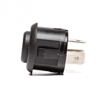 117 р. Выключатель кнопка 12V без символа AVTOELECTRICA AVTOELECTRICA 2812.3710-01 ае  с доставкой в г. Майкоп. Увеличить фотографию 2
