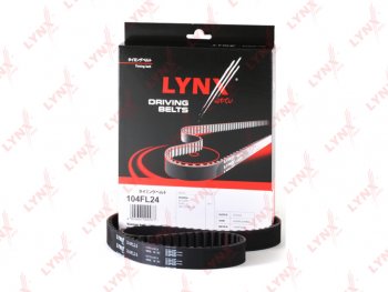 1 869 р. Ремень ГРМ HONDA Accord,Civic,CRX 3,HR-V (104х24) LYNX LYNX 104fl24 LYNX 104fl24  с доставкой в г. Майкоп. Увеличить фотографию 1