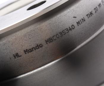 3 889 р. Диск тормозной VW T4 передний (280х24) (1шт.) MANDO MANDO mbc035340 MANDO mbc035340  с доставкой в г. Майкоп. Увеличить фотографию 4