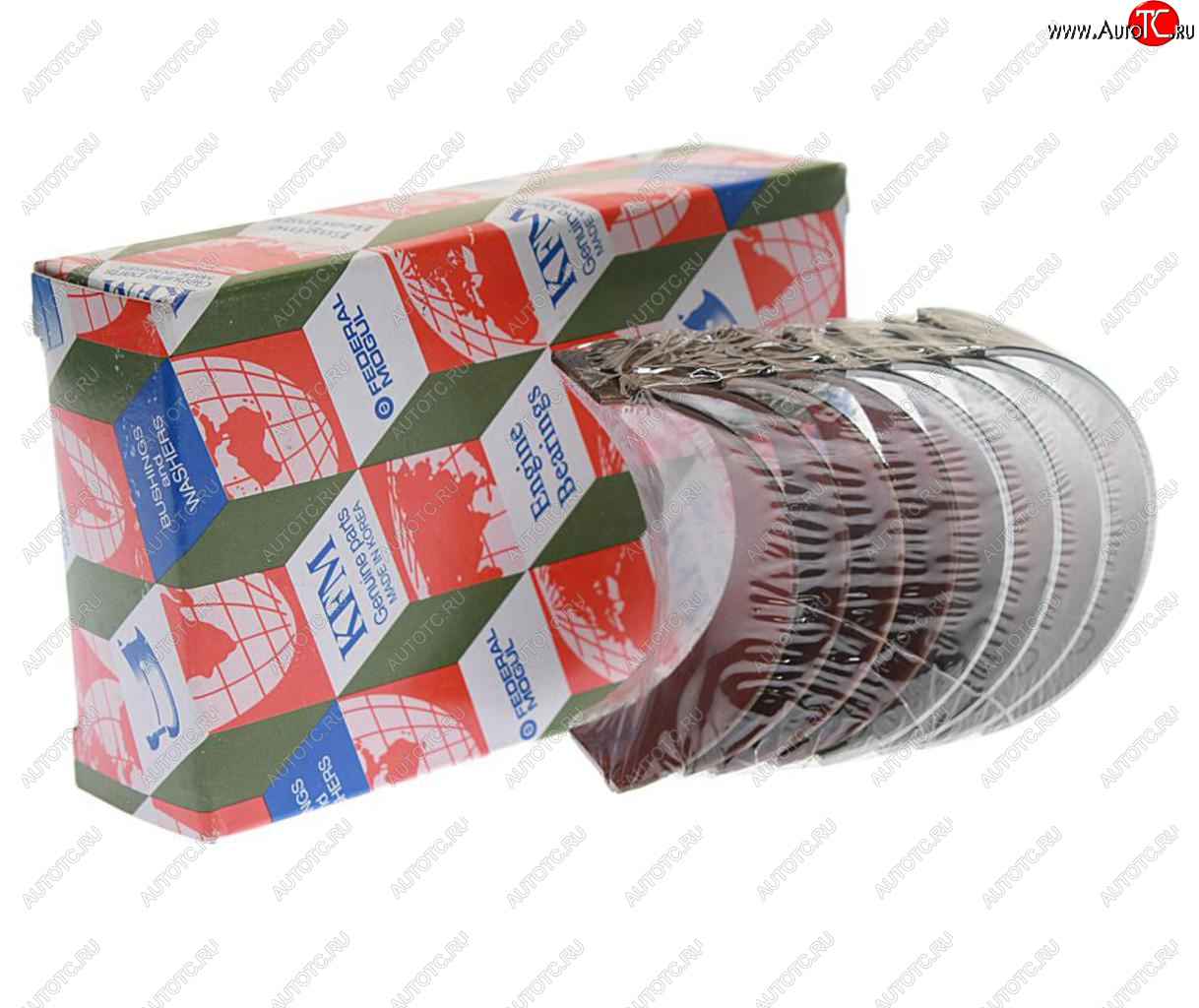2 959 р. Вкладыши HYUNDAI Santa Fe (10-) (2.2) KIA Sorento (10-) (2.2) шатунные STD комплект (8шт.) KFM KFM 23060-2f910  с доставкой в г. Майкоп