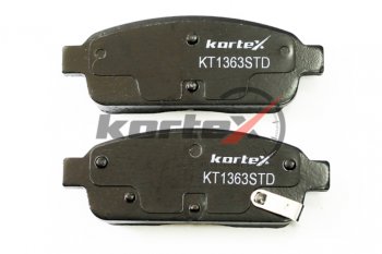 1 169 р. Колодки тормозные задние (4шт.) KORTEX Chevrolet Cruze D2LC-K хэтчбек дорестайлинг (2016-2018)  с доставкой в г. Майкоп. Увеличить фотографию 3