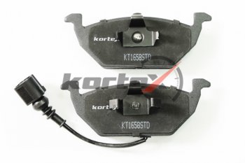 1 539 р. Колодки тормозные VW Golf 5 SKODA Octavia передние (4шт.) KORTEX KORTEX kt1658std KORTEX kt1658std  с доставкой в г. Майкоп. Увеличить фотографию 3