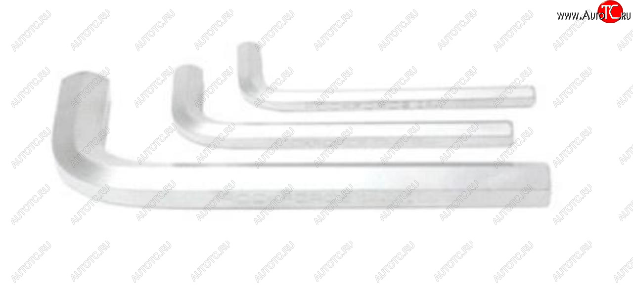 115 р. Ключ шестигранный Г-образный 7мм длинный ROCKFORCE ROCKFORCE rf-76407l  с доставкой в г. Майкоп