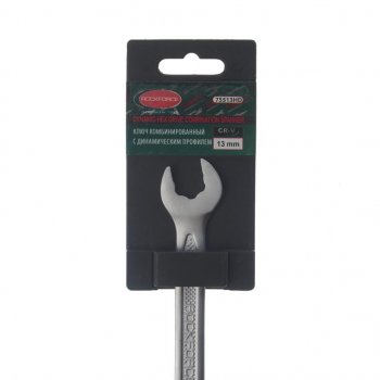 187 р. Ключ комбинированный 13мм динамический с держателем ROCKFORCE ROCKFORCE rf-75513hd  с доставкой в г. Майкоп. Увеличить фотографию 3