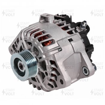 15 699 р. Генератор HYUNDAI Solaris (14-) KIA Rio (14-) (1.6) 14В 110А STARTVOLT STARTVOLT lg 08l6 STARTVOLT lg 08l6  с доставкой в г. Майкоп. Увеличить фотографию 1