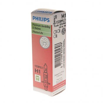 619 р. Лампа 24V H1 70W P14.5s Master Life PHILIPS PHILIPS 13258mlc1  с доставкой в г. Майкоп. Увеличить фотографию 2