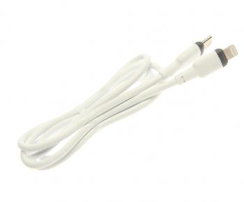 349 р. Кабель iPhone (5-)-USB Type C 1м XO XO nb208a white  с доставкой в г. Майкоп. Увеличить фотографию 1
