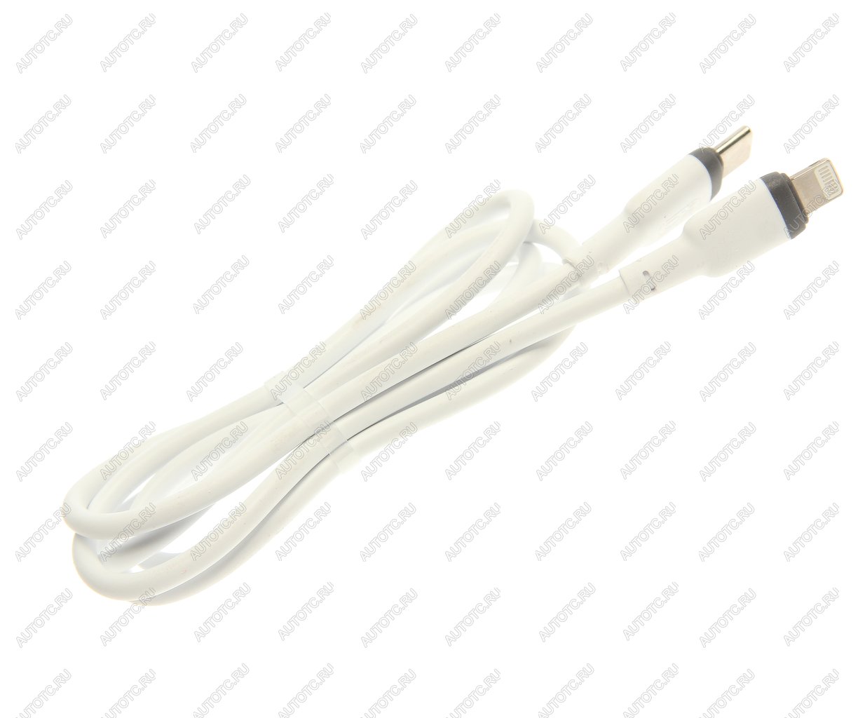 349 р. Кабель iPhone (5-)-USB Type C 1м XO XO nb208a white  с доставкой в г. Майкоп