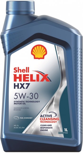 1 349 р. Масло моторное HELIX HX-7 5W30 A3B4SN псинт.1л SHELL SHELL 550046376  с доставкой в г. Майкоп. Увеличить фотографию 1