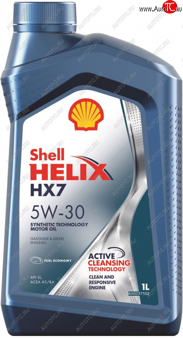1 349 р. Масло моторное HELIX HX-7 5W30 A3B4SN псинт.1л SHELL SHELL 550046376  с доставкой в г. Майкоп