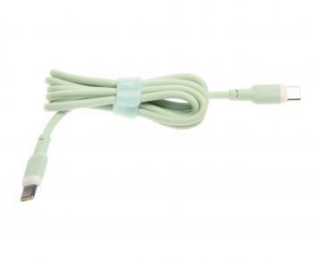 299 р. Кабель USB Type C-USB Type C 1м XO XO nb208b green  с доставкой в г. Майкоп. Увеличить фотографию 1