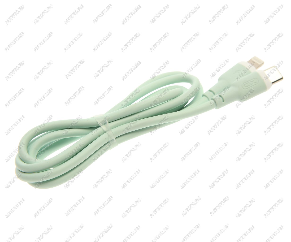 389 р. Кабель iPhone (5-)-USB Type C 1м XO XO nb208a green  с доставкой в г. Майкоп