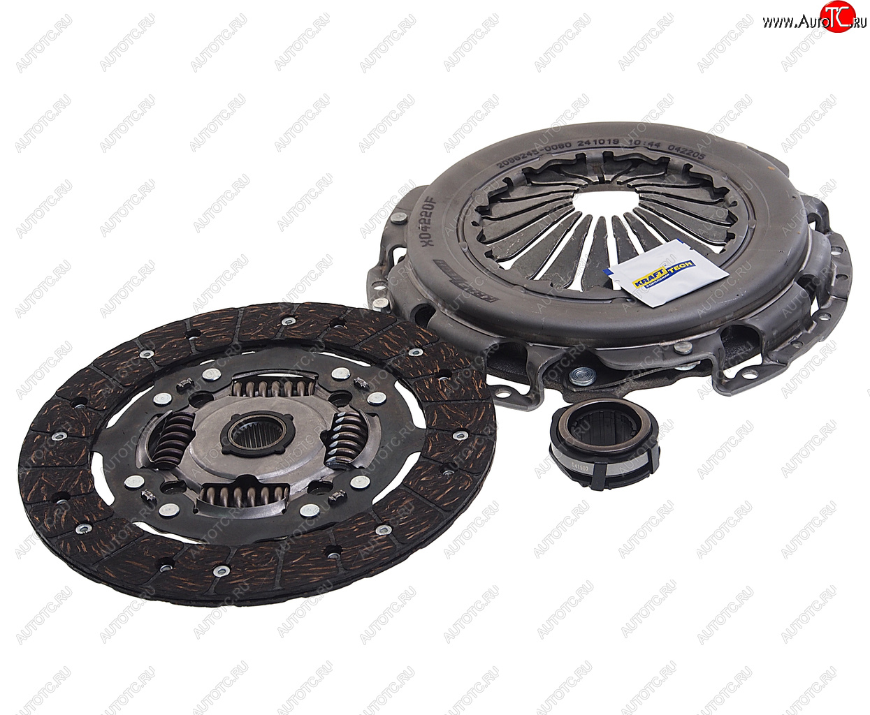 9 799 р. Сцепление VW Golf 5,Touran,AUDI SKODA A3,Octavia,Fabia (1.6 FSI) KRAFTTECH KRAFTTECH w00220j  с доставкой в г. Майкоп