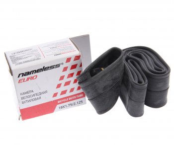 178 р. Камера велосипедная 18 1.75х2.125 автовентиль NAMELESS NAMELESS n18x1.752.125av  с доставкой в г. Майкоп. Увеличить фотографию 1