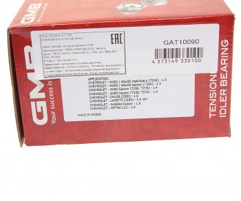 3 599 р. Натяжитель приводного ремня CHEVROLET Cruze (09-) (1.6),Lacetti (03-) GMB GMB gat10090  с доставкой в г. Майкоп. Увеличить фотографию 4