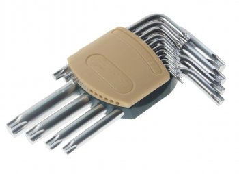 1 439 р. Набор ключей TORX Т6-Т60 Г-образных 15 предметов с держателем ROCKFORCE ROCKFORCE rf-5151  с доставкой в г. Майкоп. Увеличить фотографию 1