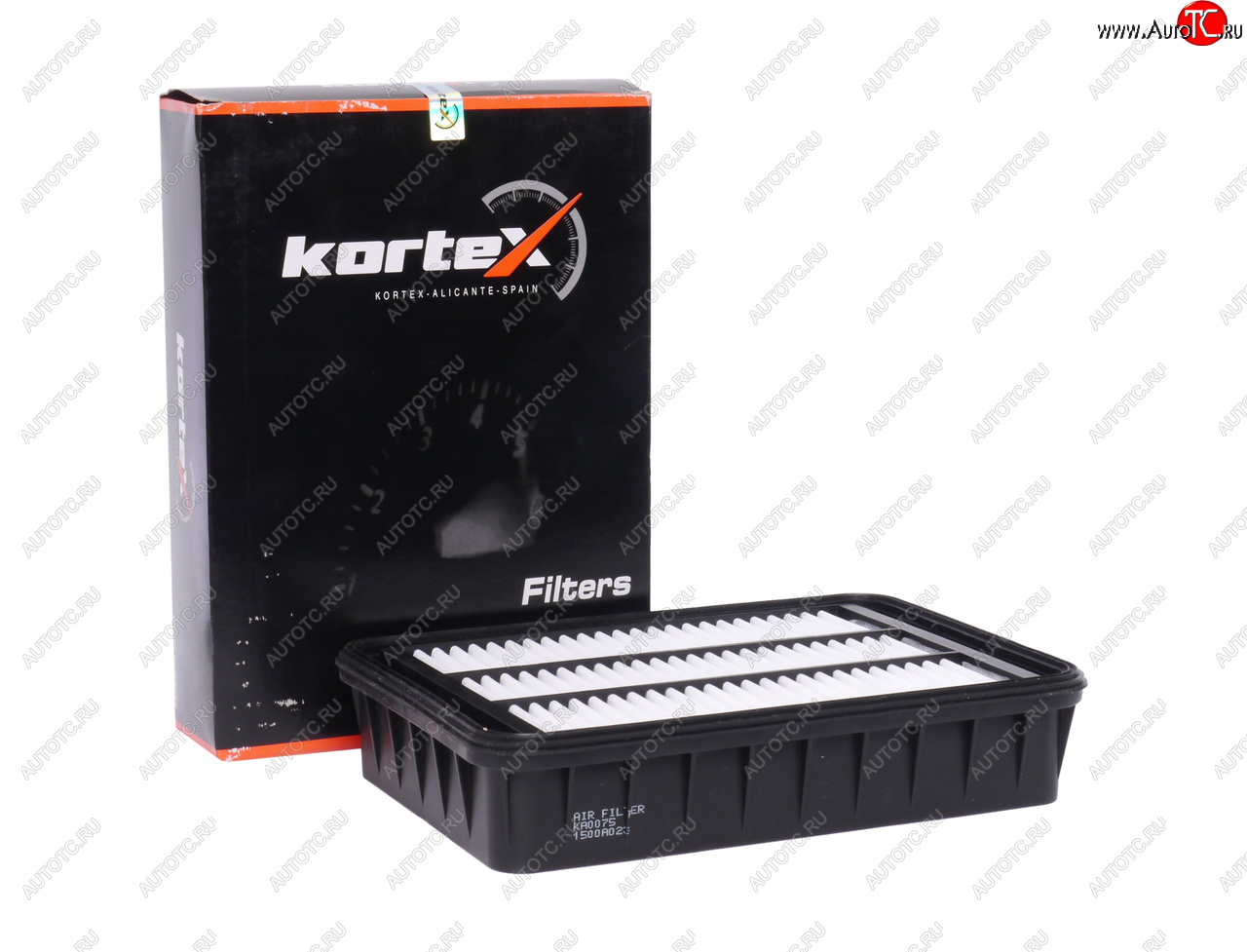 829 р. Фильтр воздушный MITSUBISHI Lancer (07-),Outlander (07-) KORTEX KORTEX ka0075 KORTEX ka0075  с доставкой в г. Майкоп