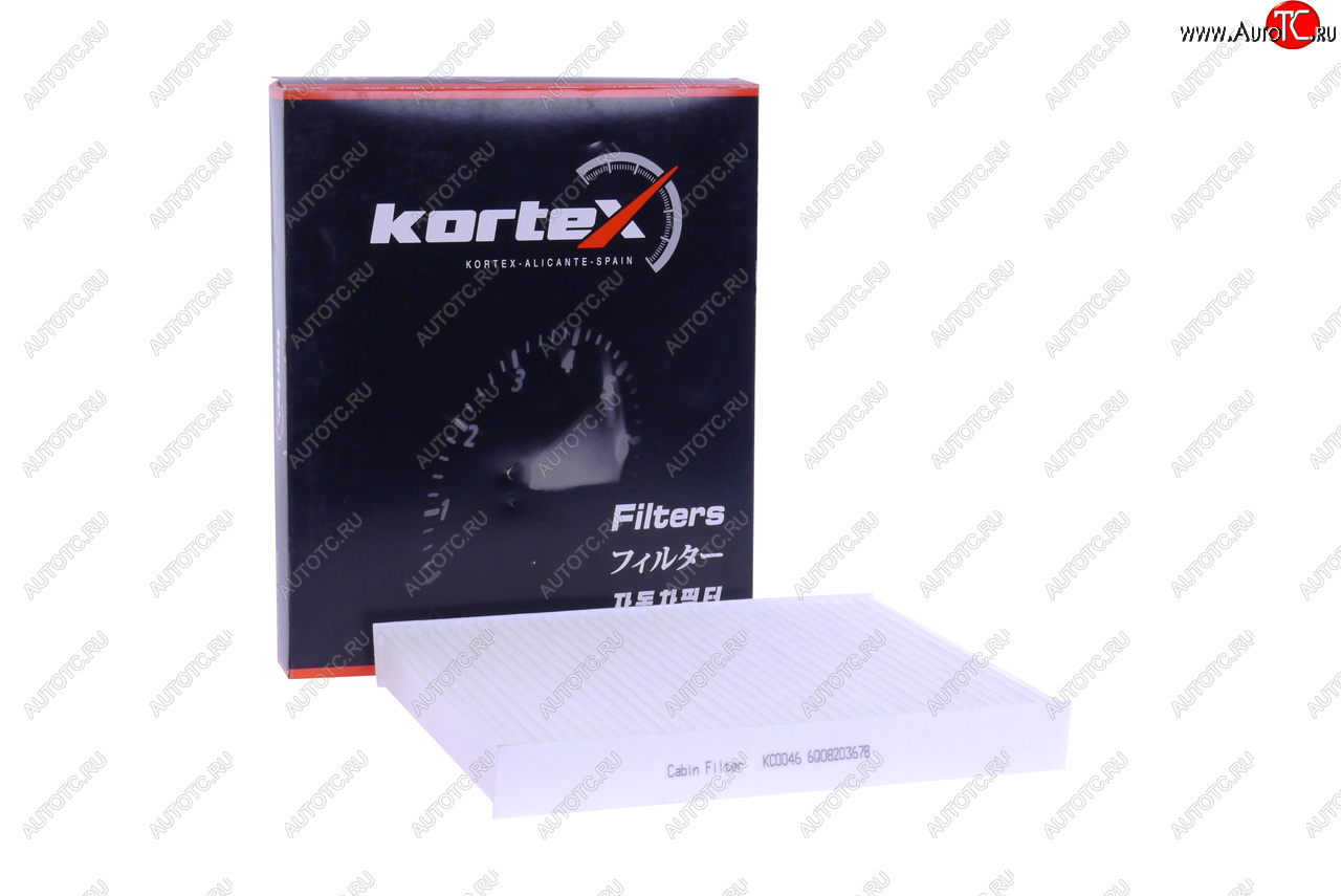 479 р. Фильтр воздушный салона VW Polo AUDI A2 SEAT Ibiza SKODA Fabia KORTEX KORTEX kc0046  с доставкой в г. Майкоп