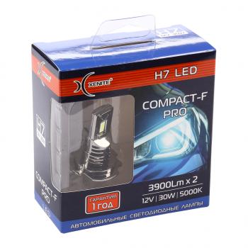 3 299 р. Лампа светодиодная 12V H7 PX26d 3900lm бокс (2шт.) XENITE XENITE 1009671  с доставкой в г. Майкоп. Увеличить фотографию 7