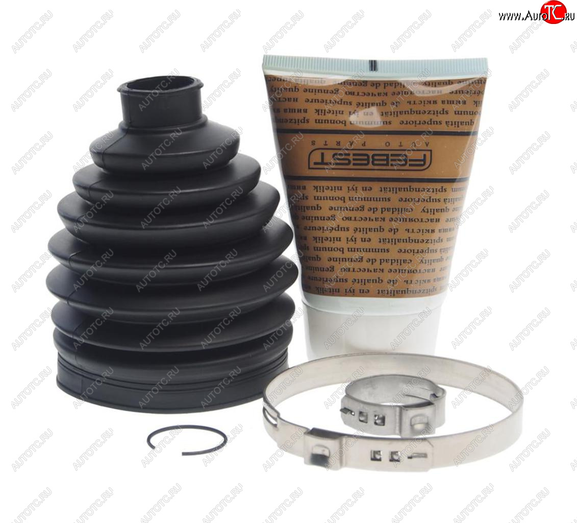 1 739 р. Пыльник ШРУСа HYUNDAI Solaris (11-) KIA Rio (11-) наружный комплект FEBEST FEBEST 1217p-sol2wd FEBEST 1217p-sol2wd  с доставкой в г. Майкоп