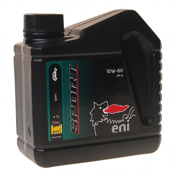 1 539 р. Масло моторное SPORT 10W60 синт.1л ENI ENI 8423178020083  с доставкой в г. Майкоп. Увеличить фотографию 1