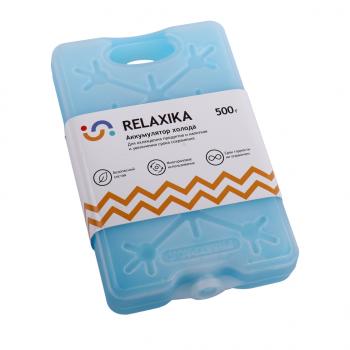 519 р. Аккумулятор холода 500г водно-солевой (жесткий) RELAXIKA RELAXIKA rel20500  с доставкой в г. Майкоп. Увеличить фотографию 1