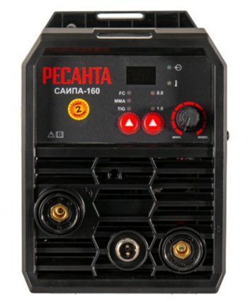 8 999 р. Аппарат сварочный 6.2кВт 30-160А d=4.00.8-1.0 220В инвертор полуавтомат РЕСАНТА РЕСАНТА саипа-160  с доставкой в г. Майкоп. Увеличить фотографию 2