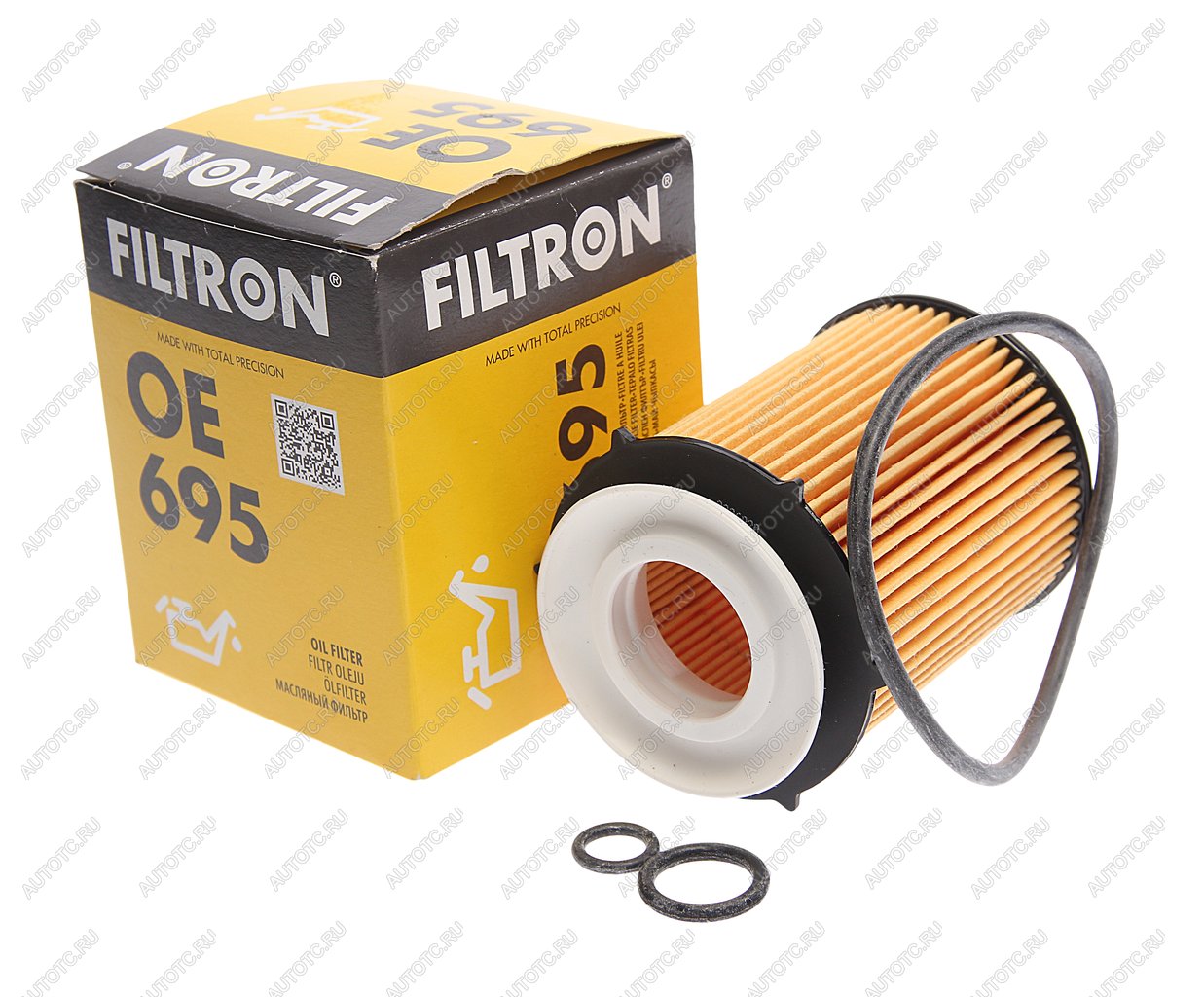 739 р. Фильтр масляный MERCEDES A (W176),B (W246),C (W204),CLA (C117) (M270M274) FILTRON FILTRON oe695  с доставкой в г. Майкоп