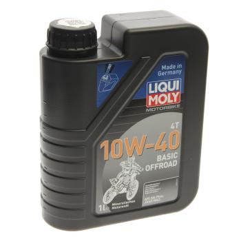 1 299 р. Масло моторное для 4-х тактных двигателей MOTORBIKE 4T OFFROAD BASIC 10W40 1л LIQUI MOLY LIQUI MOLY 3059  с доставкой в г. Майкоп. Увеличить фотографию 1