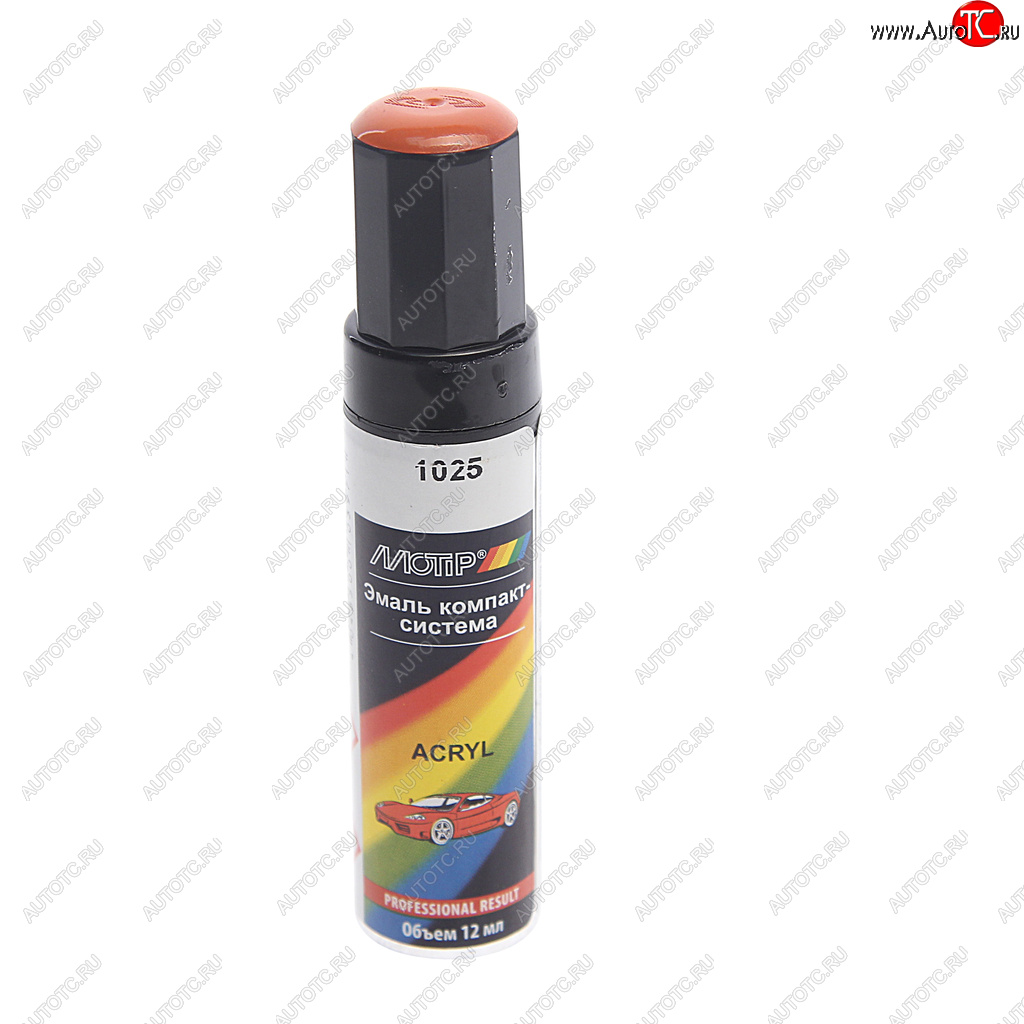 299 р. Краска 1025 оранжевая с кистью 12мл ЛАДА MOTIP MOTIP 1025 12ml  с доставкой в г. Майкоп
