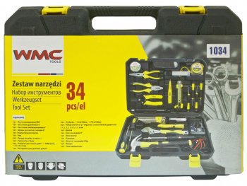 3 199 р. Набор инструментов для электрика WMC TOOLS WMC TOOLS wmc-1034  с доставкой в г. Майкоп. Увеличить фотографию 2