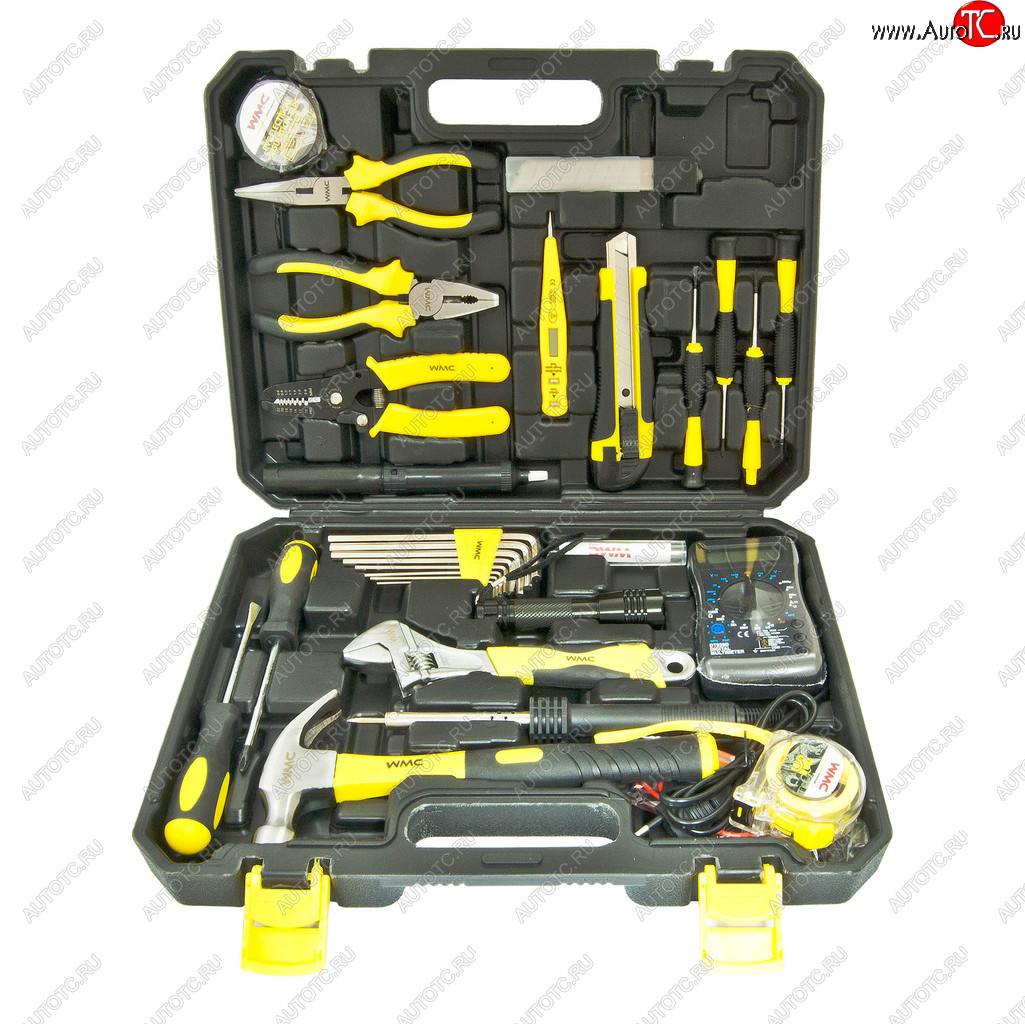 3 199 р. Набор инструментов для электрика WMC TOOLS WMC TOOLS wmc-1034  с доставкой в г. Майкоп