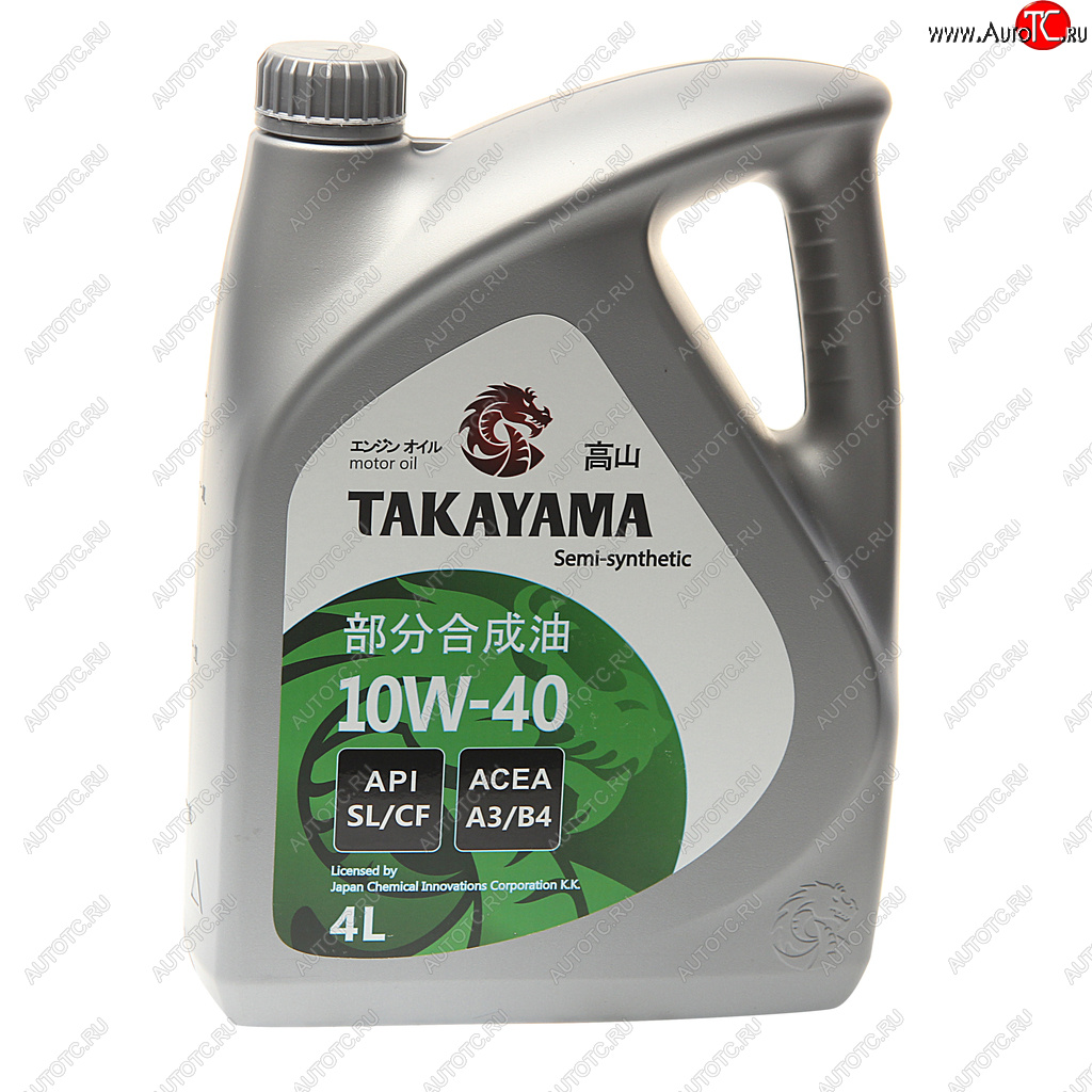 2 199 р. Масло моторное API SLCF 10W40 псинт.4л TAKAYAMA TAKAYAMA 605518  с доставкой в г. Майкоп