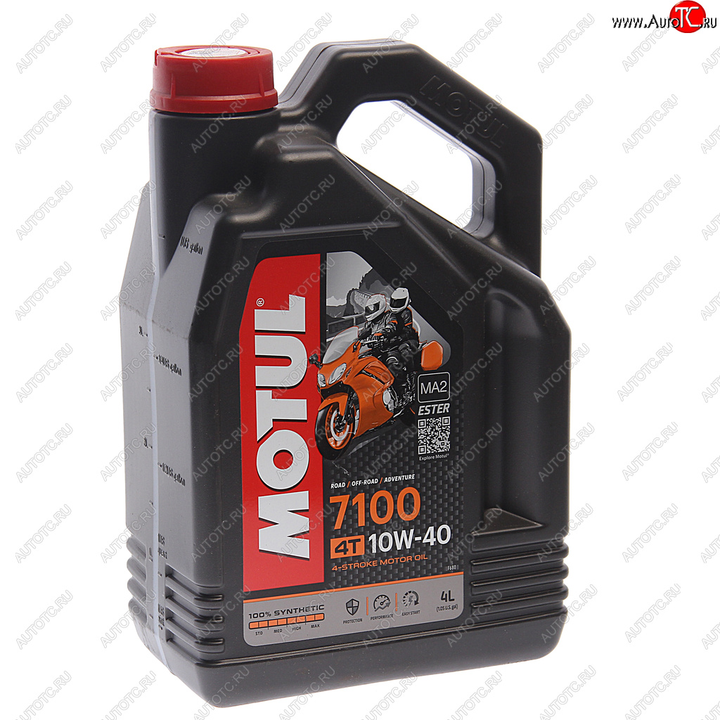6 799 р. Масло моторное для 4-х тактных двигателей 7100 ESTER 4T 10W40 синт.4л MOTUL MOTUL 104204  с доставкой в г. Майкоп