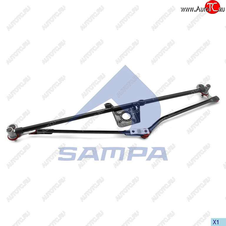 6 549 р. Трапеция стеклоочистителя MAN TGA,TGX SAMPA SAMPA 023.243  с доставкой в г. Майкоп