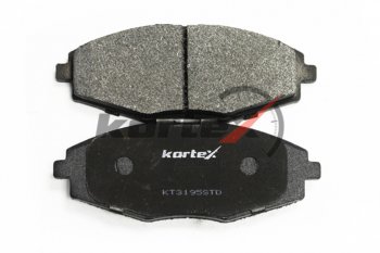 919 р. Колодки тормозные передние (4шт.) KORTEX Chevrolet Lanos T100 седан (2002-2017)  с доставкой в г. Майкоп. Увеличить фотографию 2