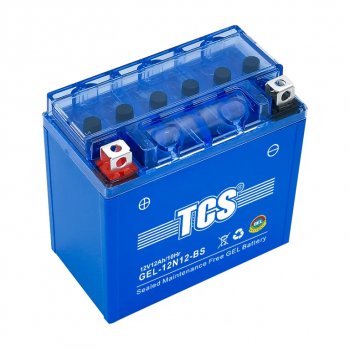 3 299 р. Аккумулятор TCS GEL 12Ач TCS 6ст12 12n12-bs  с доставкой в г. Майкоп. Увеличить фотографию 1