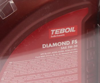 2 999 р. Масло моторное DIAMOND FS 5W30 синт.4+1л TEBOIL TEBOIL 3468594p  с доставкой в г. Майкоп. Увеличить фотографию 2