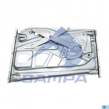 10 699 р. Стеклоподъемник MERCEDES Actros MP2,MP3 двери левой (без мотора) SAMPA SAMPA 204.190  с доставкой в г. Майкоп. Увеличить фотографию 1