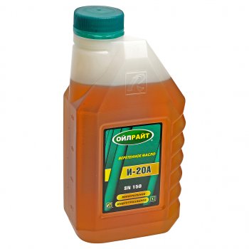 205 р. Масло индустриальное И-20А 1л OIL RIGHT OIL RIGHT 2590  с доставкой в г. Майкоп. Увеличить фотографию 1