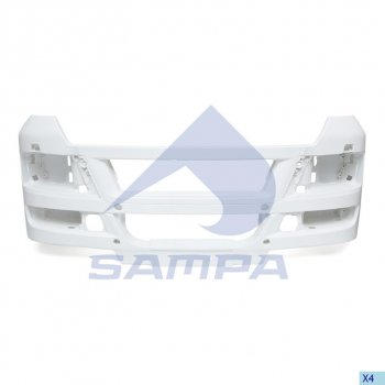 30 999 р. Бампер MAN TGX передний SAMPA SAMPA 18200200  с доставкой в г. Майкоп. Увеличить фотографию 1