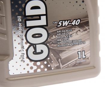 849 р. Масло моторное GOLD L 5W40 синт.1л TEBOIL TEBOIL 3475040  с доставкой в г. Майкоп. Увеличить фотографию 2