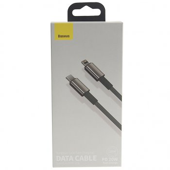 549 р. Кабель iPhone (5-)-USB Type C 2м черный BASEUS BASEUS catlwj-a01 BASEUS catlwj-a01  с доставкой в г. Майкоп. Увеличить фотографию 2