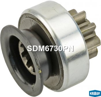 779 р. Привод стартера MITSUBISHI Lancer (03-) (бендикс) KRAUF KRAUF sdm6730pn  с доставкой в г. Майкоп. Увеличить фотографию 6
