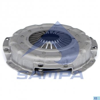 7 649 р. Корзина сцепления MERCEDES d=310 SAMPA SAMPA 202.456-01 SAMPA 202.456-01  с доставкой в г. Майкоп. Увеличить фотографию 1